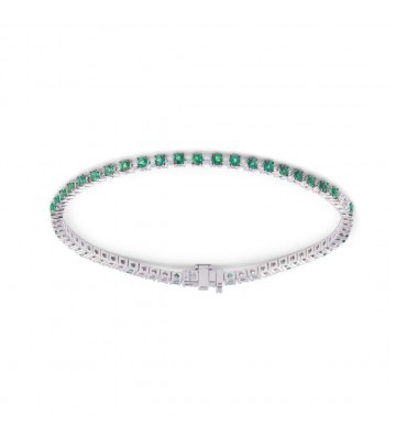 Bracciale tennis in oro...